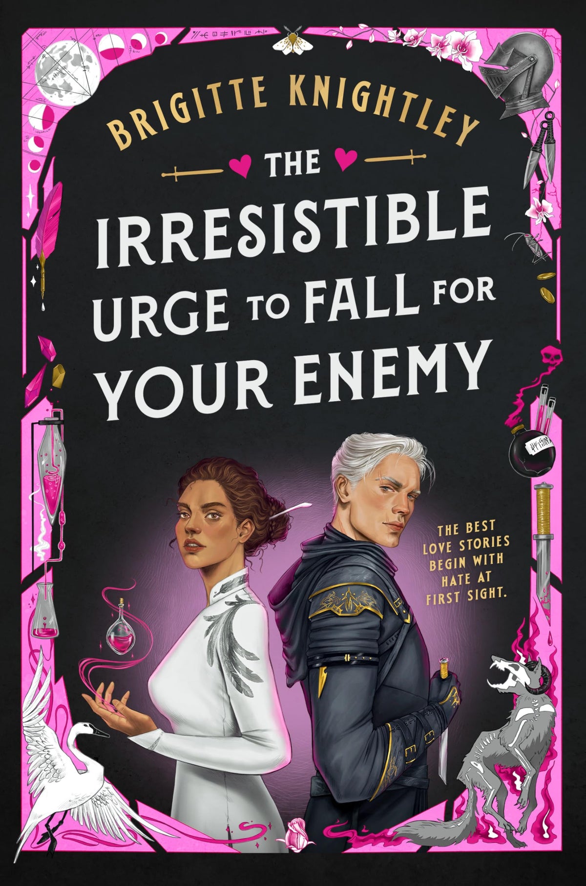 The Irresistible Urge to Fall for Your Enemy - (Dearly Beloathed) by Brigitte Knightley (Hardcover)