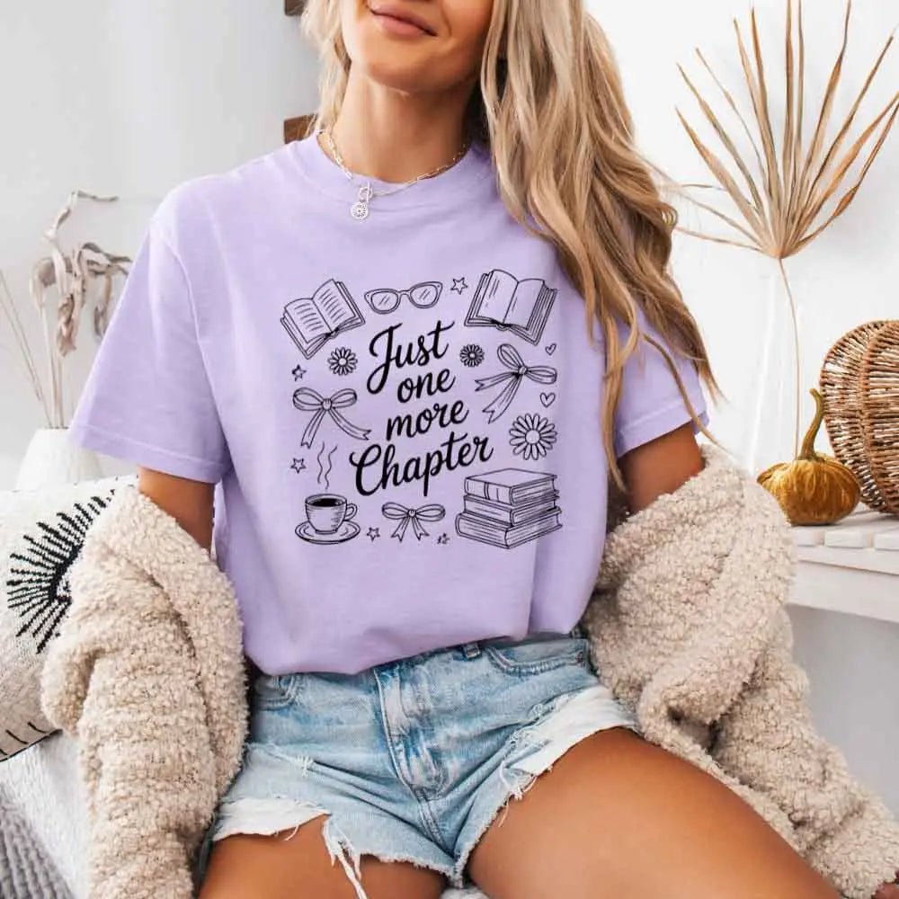 Just One More Chapter T Shirt
