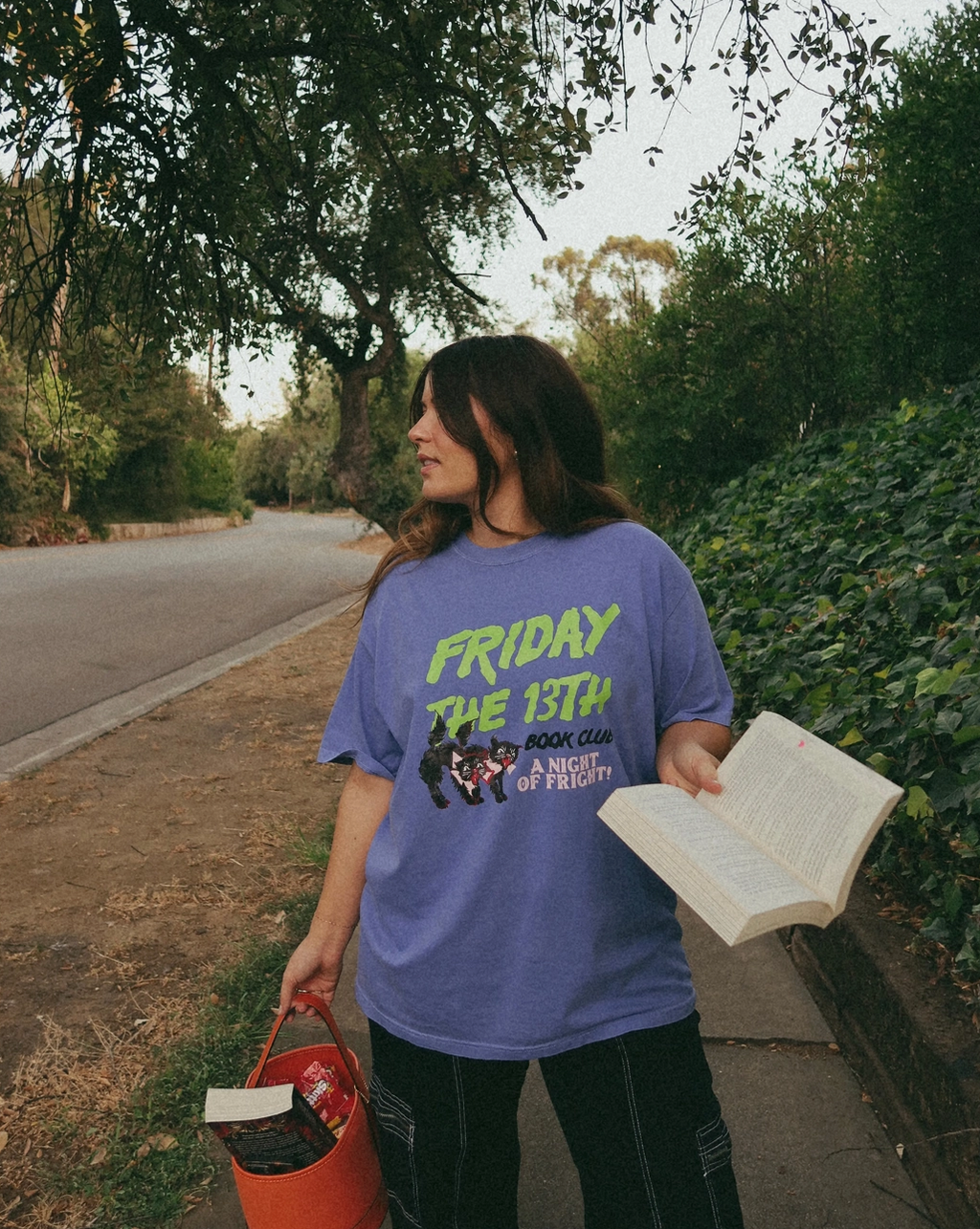 Friday the 13th Book Club Halloween Tshirt