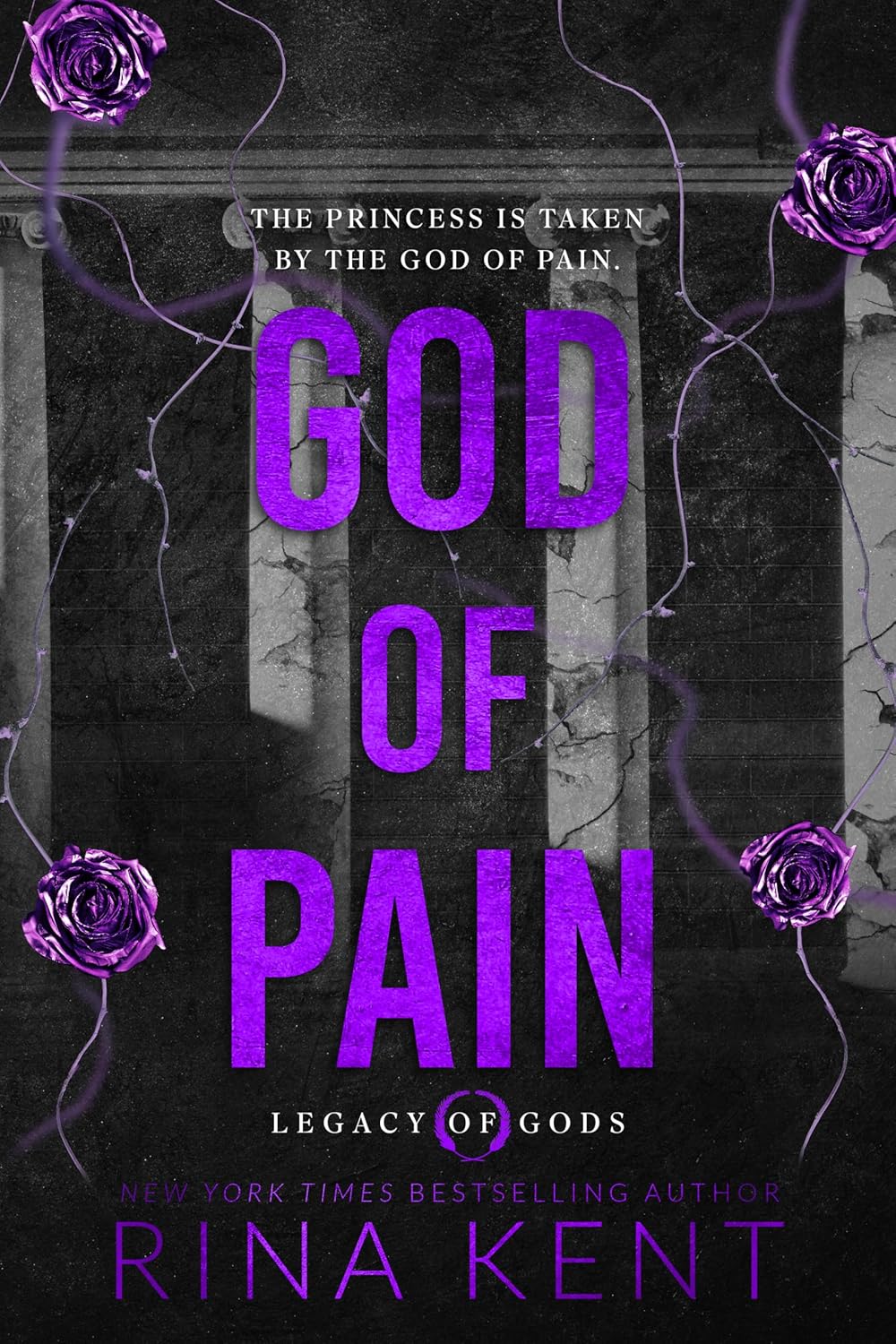 God of Pain (Standard Edition) - (Legacy of Gods) by Rina Kent (Paperback)