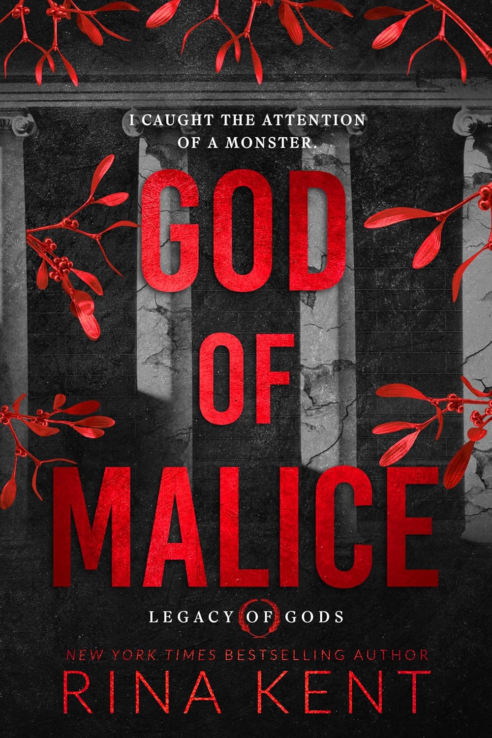 God of Malice (Standard Edition) - (Legacy of Gods) by Rina Kent (Paperback)