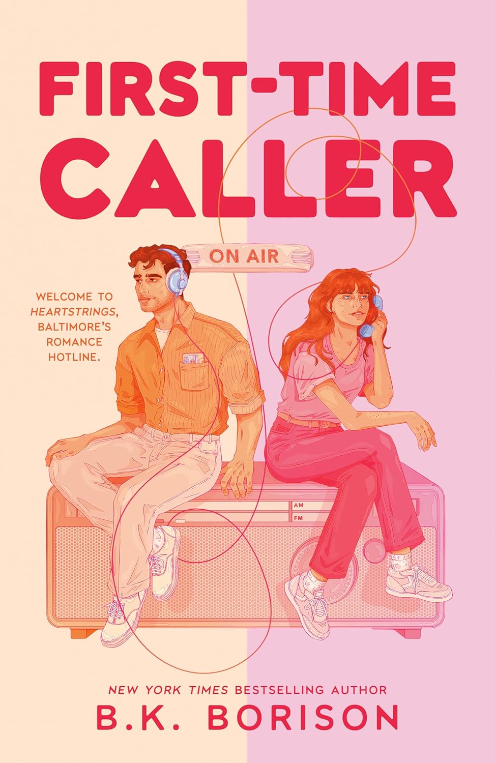 First-Time Caller - (Heartstrings) by B K Borison (Paperback)