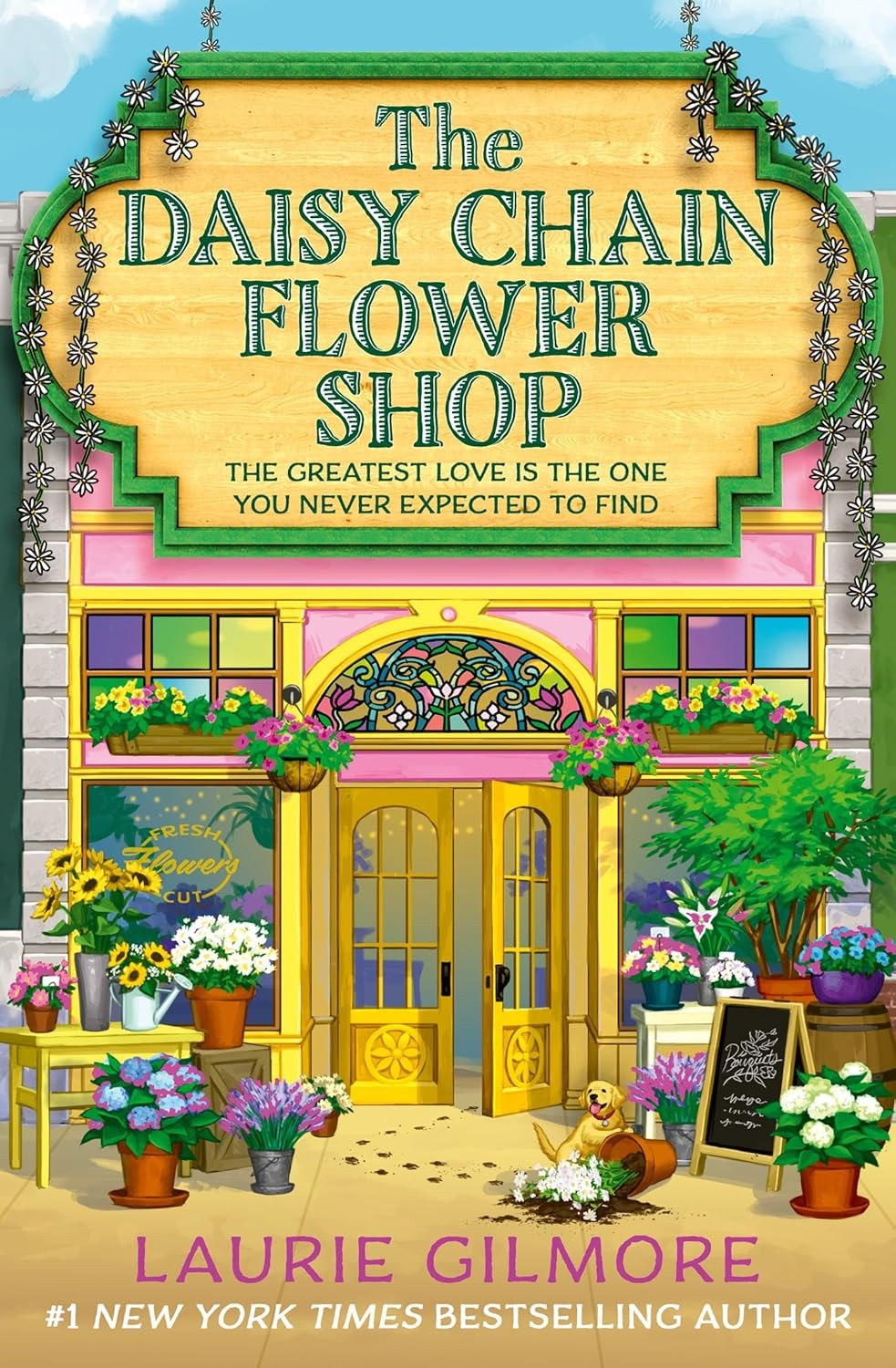 The Daisy Chain Flower Shop - by Laurie Gilmore (Paperback)