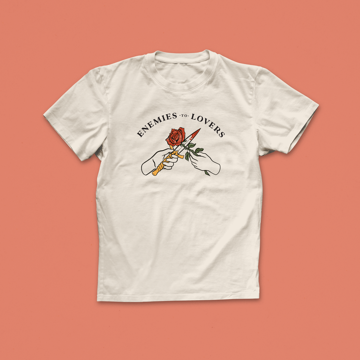 Enemies to Lovers - Literary Trope T-shirt