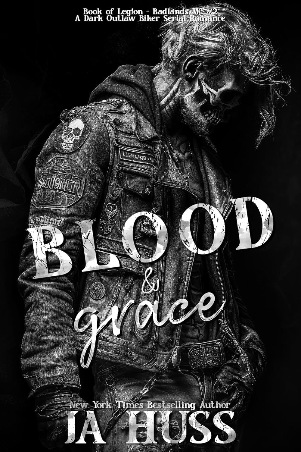 Blood and Grace (Book of Legion – Badlands MC Book 2)