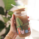 Potted Plants Glass Can