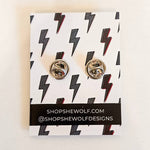Pin: Main Character Energy — Book Lover Gift & Bag Accessory