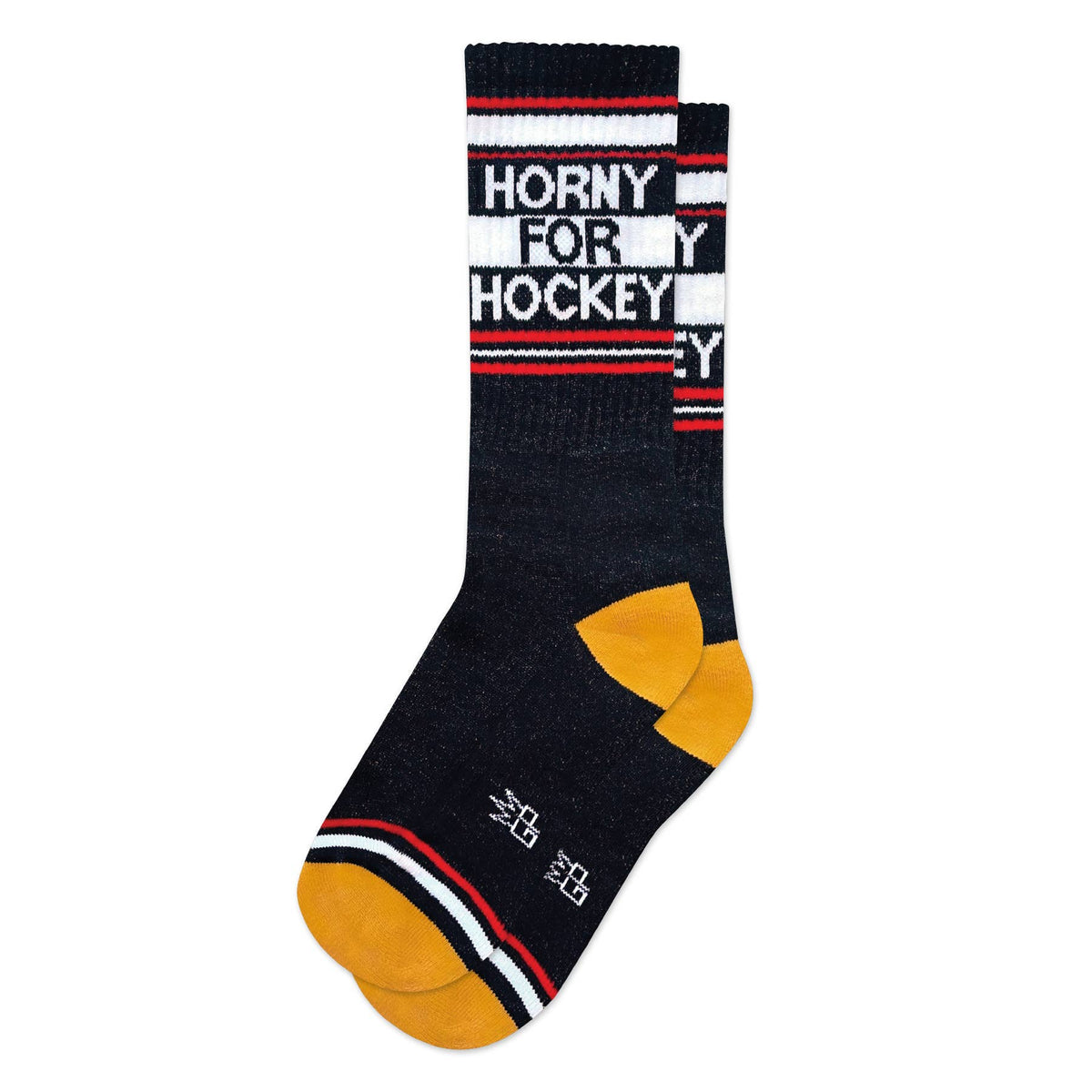 Horny For Hockey Gym Crew Socks